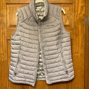 Silver Columbia vest